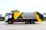 rear loader garbage truck price