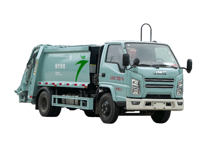 Compactor garbage truck