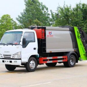 Refuse Garbage compaction truck