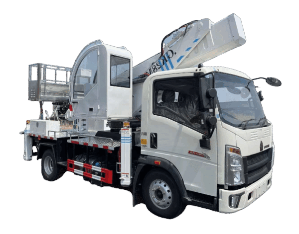 28m Truck Mounted Aerial Lifts HOWO - Image 1