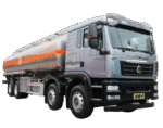 Oil tanker truck