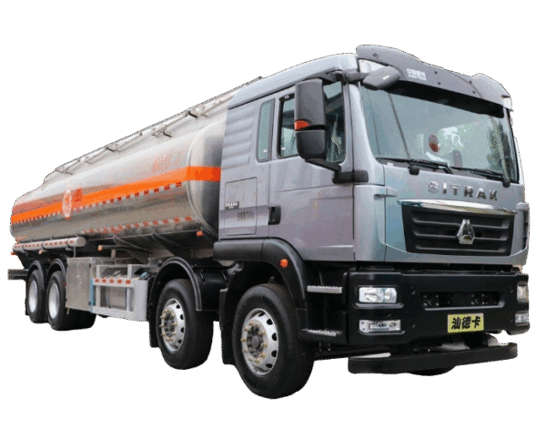 Oil tanker truck