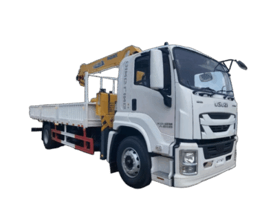 Grúa montada sobre camión