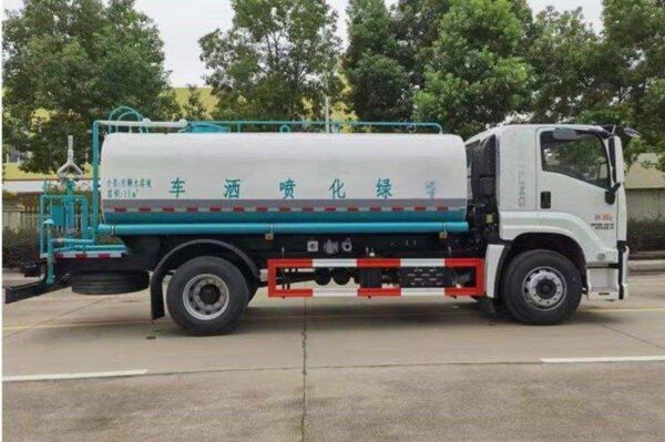 Hot water tanker truck price discount ISUZU 13000L – Image 6