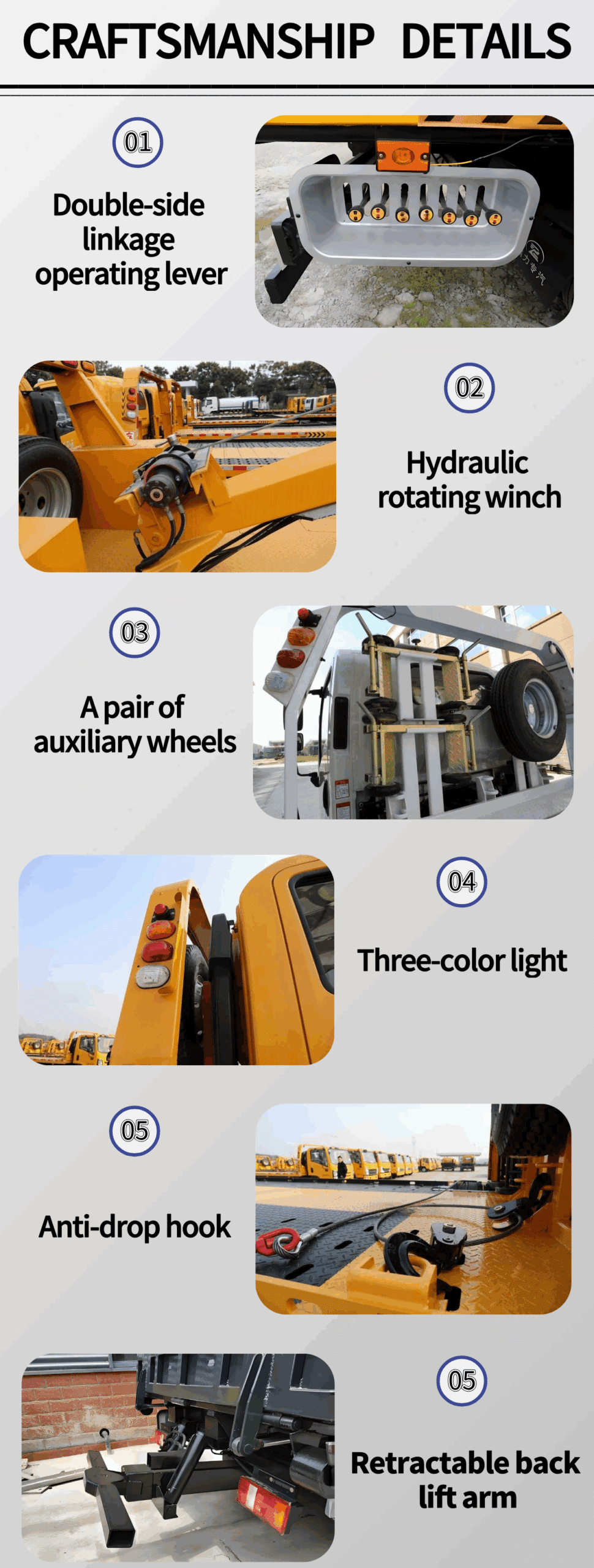 Rollback truck details
