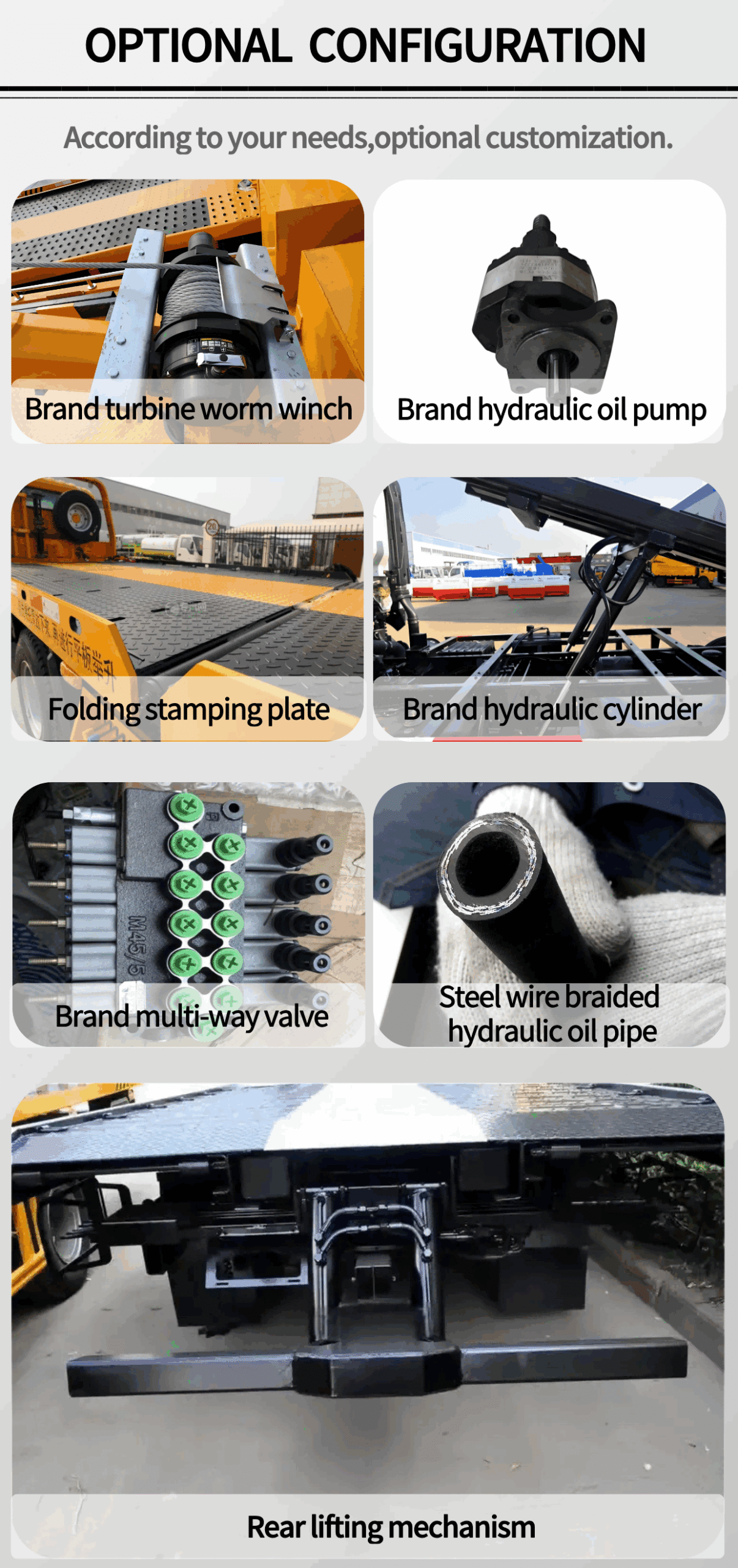 Rollback truck details