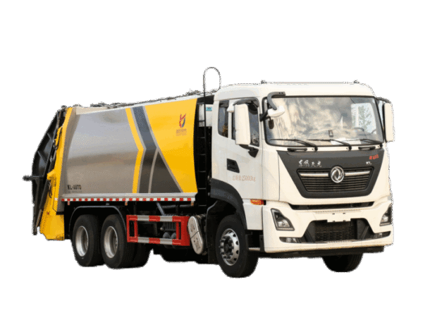 rear loader garbage truck