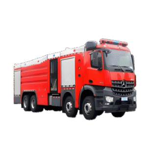 foam fire truck Mercedes Benz