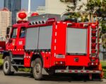 All-terrain off-road fire truck