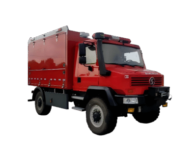 All-terrain off-road fire truck