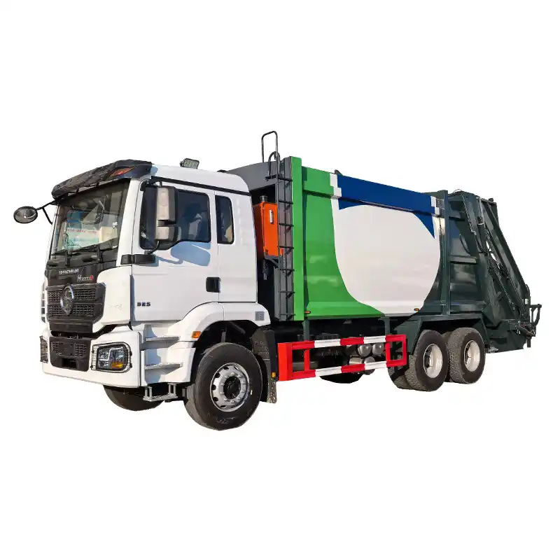 Мусоровоз SHACMAN объемом 26 м³ 26m³garbage compression truck SHACMAN — изображение 1