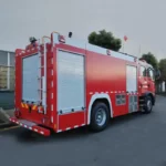 8000 Liters Foam Fire Truck HOWO – Image 4