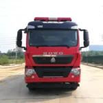 8000 Liters Foam Fire Truck HOWO – Image 3
