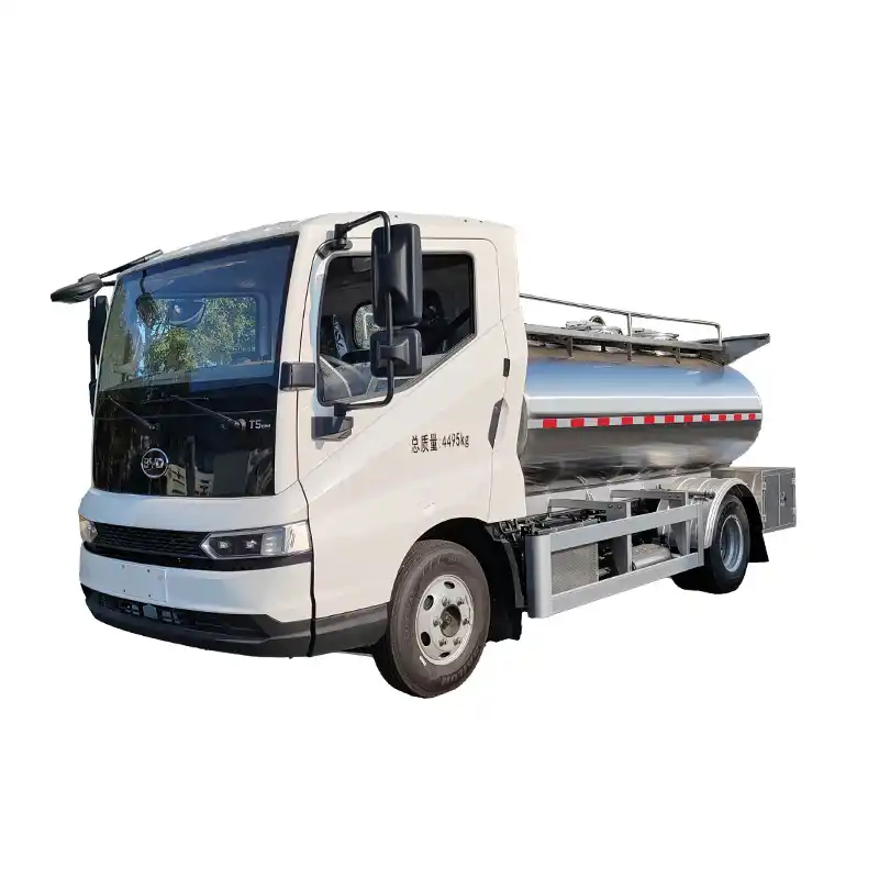 شاحنة نقل الحليب بسعة 4000 لتر من شركة BYD 4000L Milk Transport Truck BYD - الصورة 1