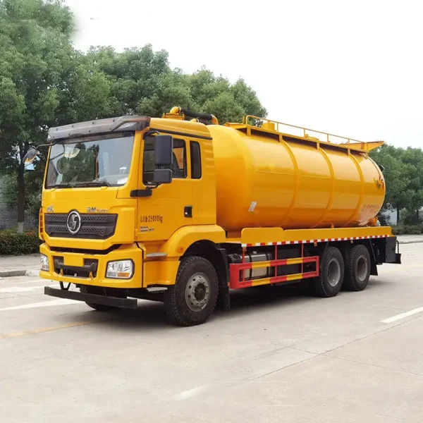 Jetting Truck Combination Tanker 22000L SHACMAN - manufacturer ...