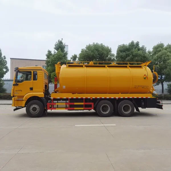 Jetting Truck Combination Tanker 22000L SHACMAN - manufacturer ...