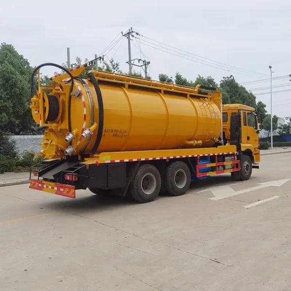 Jetting Truck Combination Tanker 22000L SHACMAN - manufacturer ...