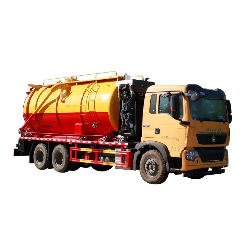 Camión cisterna combinado HOWO de 21000 l con inyección Jetting Truck Combination Tanker 21000L HOWO - Imagen 1