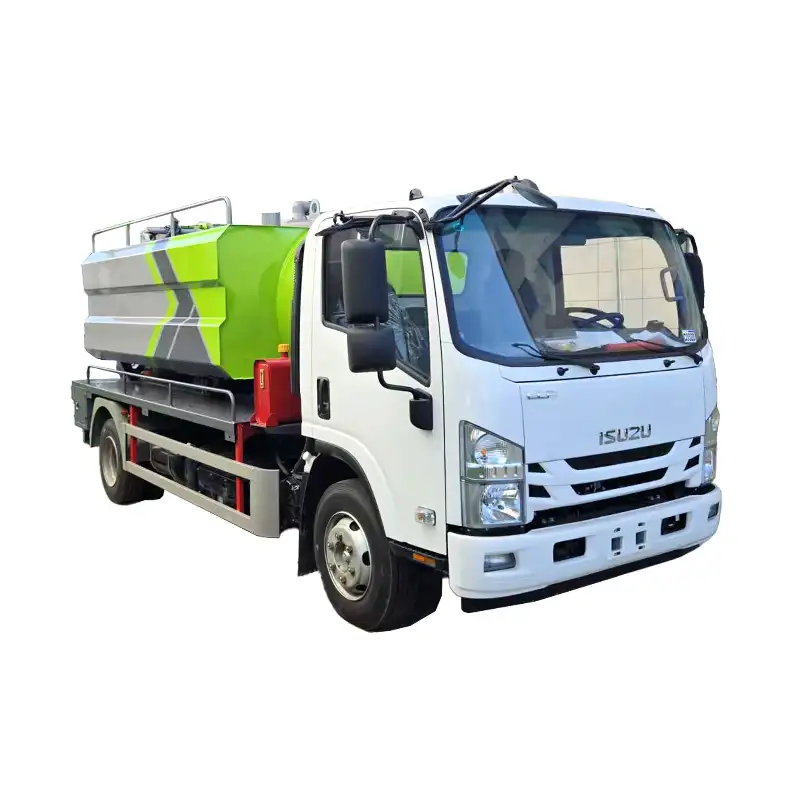 Camión de limpieza de alcantarillado ISUZU de 8000 litros Sewer Jetter Truck 8000L ISUZU - Imagen 1