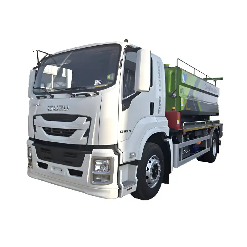 Camión cisterna combinado ISUZU de 15.000 l con inyección directa Jetting Truck Combination Tanker 15000L ISUZU - Imagen 1