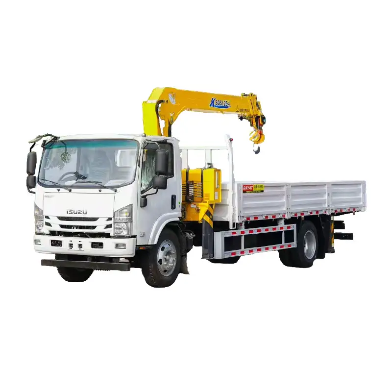 主图0 ISUZU 5-ton truck with crane - Image 1